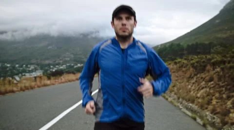 Athletic man exercising Stock Footage 53084862
