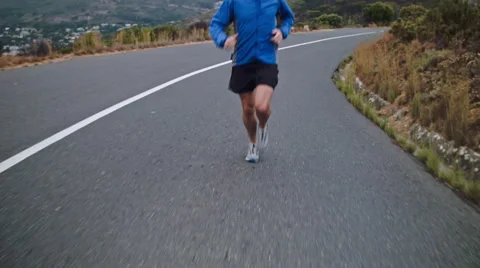 Athletic man exercising Stock Footage 53084908