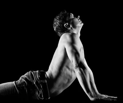 Athletic man Stock-Fotos