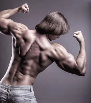 Athletic man Stock Photos