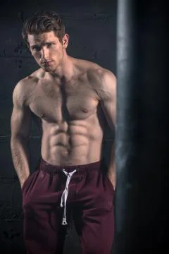 Athletic man Stock Photos