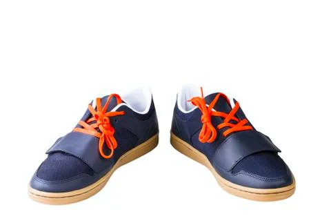 Athletic man's shoes Stock Photos