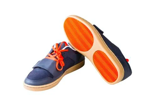 Athletic man's shoes Stock Photos