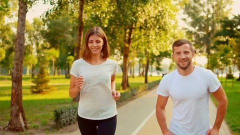 Athletic people exercising together Stock Footage 104825907