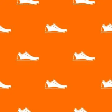 Athletic shoe pattern seamless Stock Illustration
