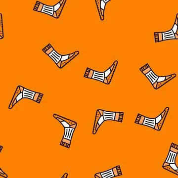 Athletic socks clothing vector seamless pattern Illustrazione stock
