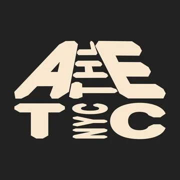 Athletic sport typography Stock Illustration