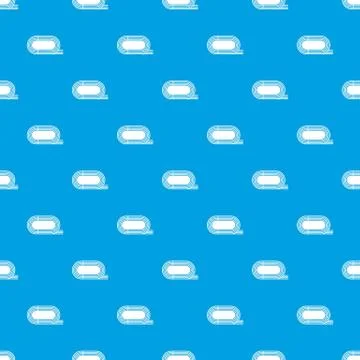 Athletic stadium pattern seamless blue Stock Illustration