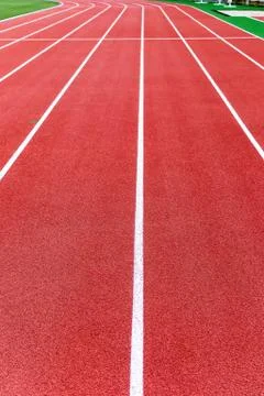 Athletic track Stock Photos