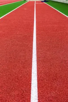 Athletic track Stock Photos