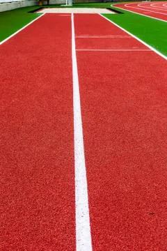 Athletic track Stock Photos