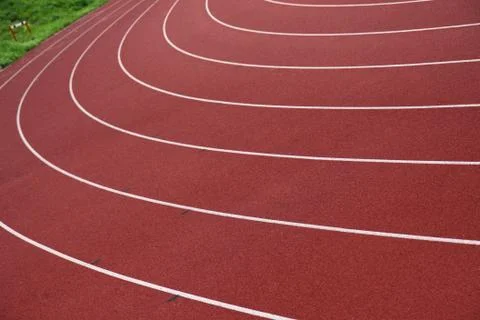 Athletic track Stock Photos