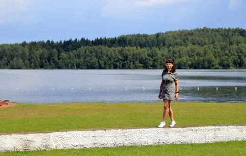 Athletic woman Foto stock