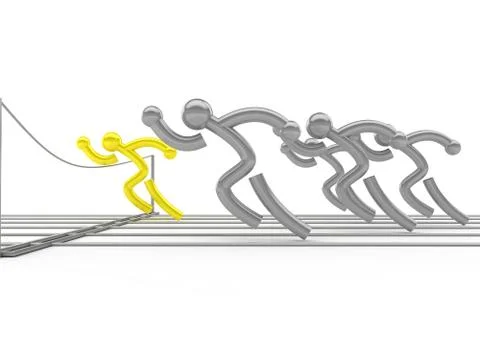 Athletics competition イラスト素材