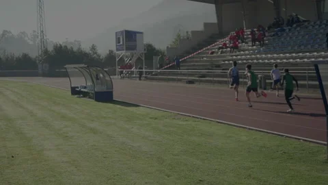 ATHLETICS RACE Video stock 160766866