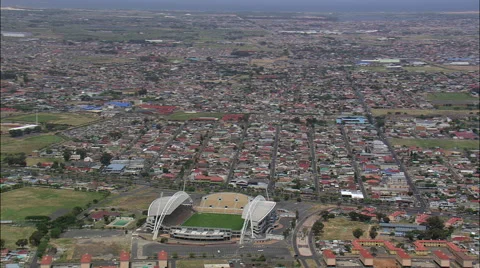 Athlone District And Stadium Stock Footage 65433408