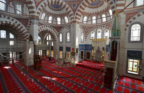 Atik Valide Mosque and Complex Stock Photos