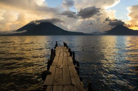 Atitlan Lake Stock Photos