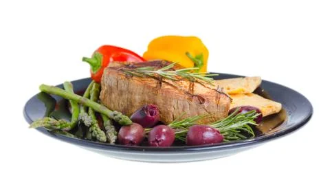 Atkins mediterranean diet. Stock Photos