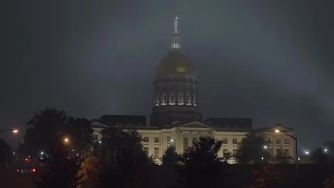 ATL-Courthouse-Timelapse Stock Footage 244799336