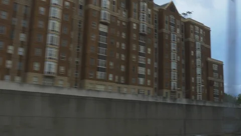 Atl interstate 4k 30fps Stock Footage 90362379
