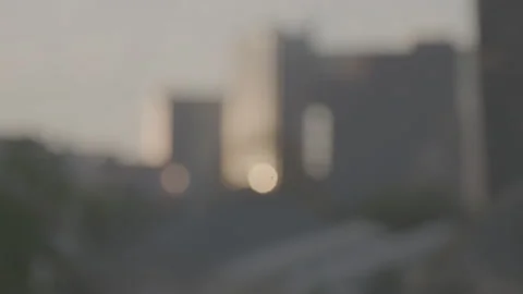 Atlanta Building Rack Focus 4k Stock Footage 145230724