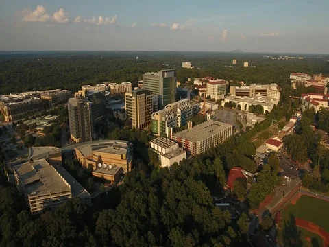 Atlanta Centers for Disease Control (CDC) Stock Footage