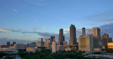 Atlanta CityScape Stock Footage 55575832