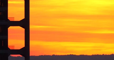Atlanta Cloud time lapse just after Sunset Stock Footage 62358408