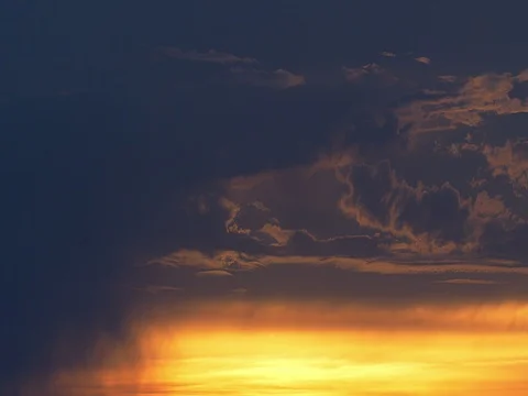 Atlanta Cloud time lapse just after Sunset Video stock 76409905