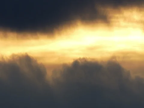 Atlanta clouds after Sunset. Stock Footage 71340542