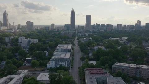 Atlanta Downtown 4 Stock Footage 276923314