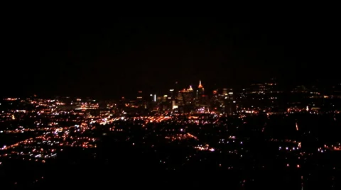 Atlanta downtown fly Stock Footage 960264