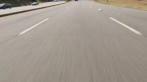 Atlanta Driving Skyline 2 Stock Footage