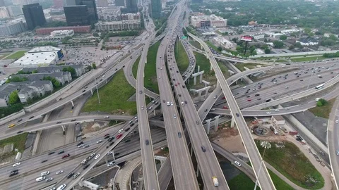 Atlanta drone traffic Vídeos de archivo 111151131