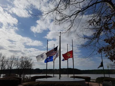 Atlanta Flags Stock Photos