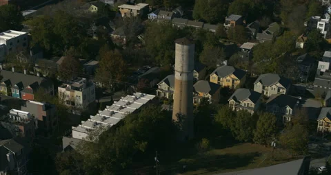 ATLANTA, GA : Old 4th Ward Neighborhood 2020 (6K) Stock Footage 145967305