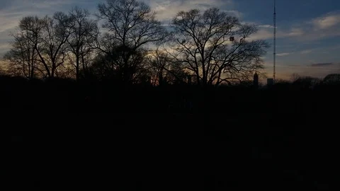 Atlanta, Georgia Sunset Video stock 103291356