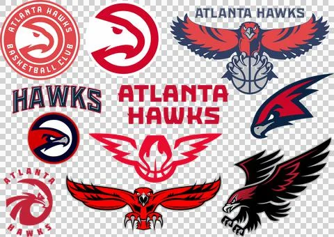 Atlanta Hawks Stock Illustration