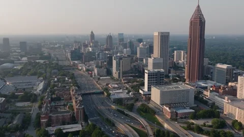 Atlanta Highways 1 Stock Footage 276925113