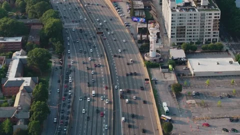 Atlanta Highways 4 Stock-Footage 276925176