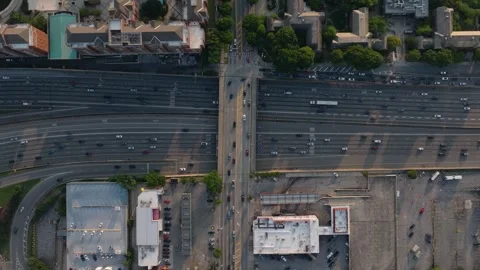 Atlanta Highways 8 Stock Footage 276925252