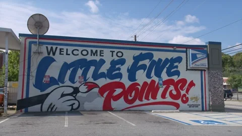 Atlanta Little Five Points 8 Stock Footage 276925557
