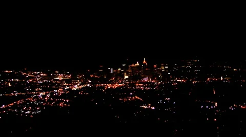 Atlanta night fly Stock Footage 960288