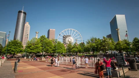 Atlanta Olympic Park Timelapse Vidéo 68512976