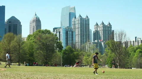 Atlanta park Stock Footage 37125178