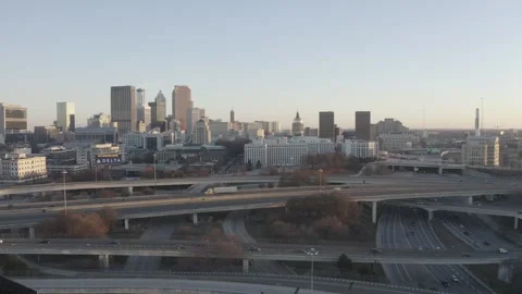 ATLANTA-SKYLINE-01 Stock Footage 244487093