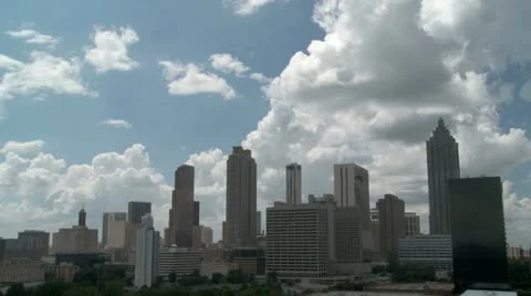 Atlanta SkyLine  Vídeo Stock 11957548