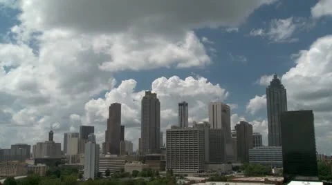 Atlanta SkyLine  Vídeo Stock 11957685