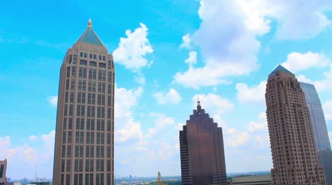 Atlanta skyline Stock Footage 52451864